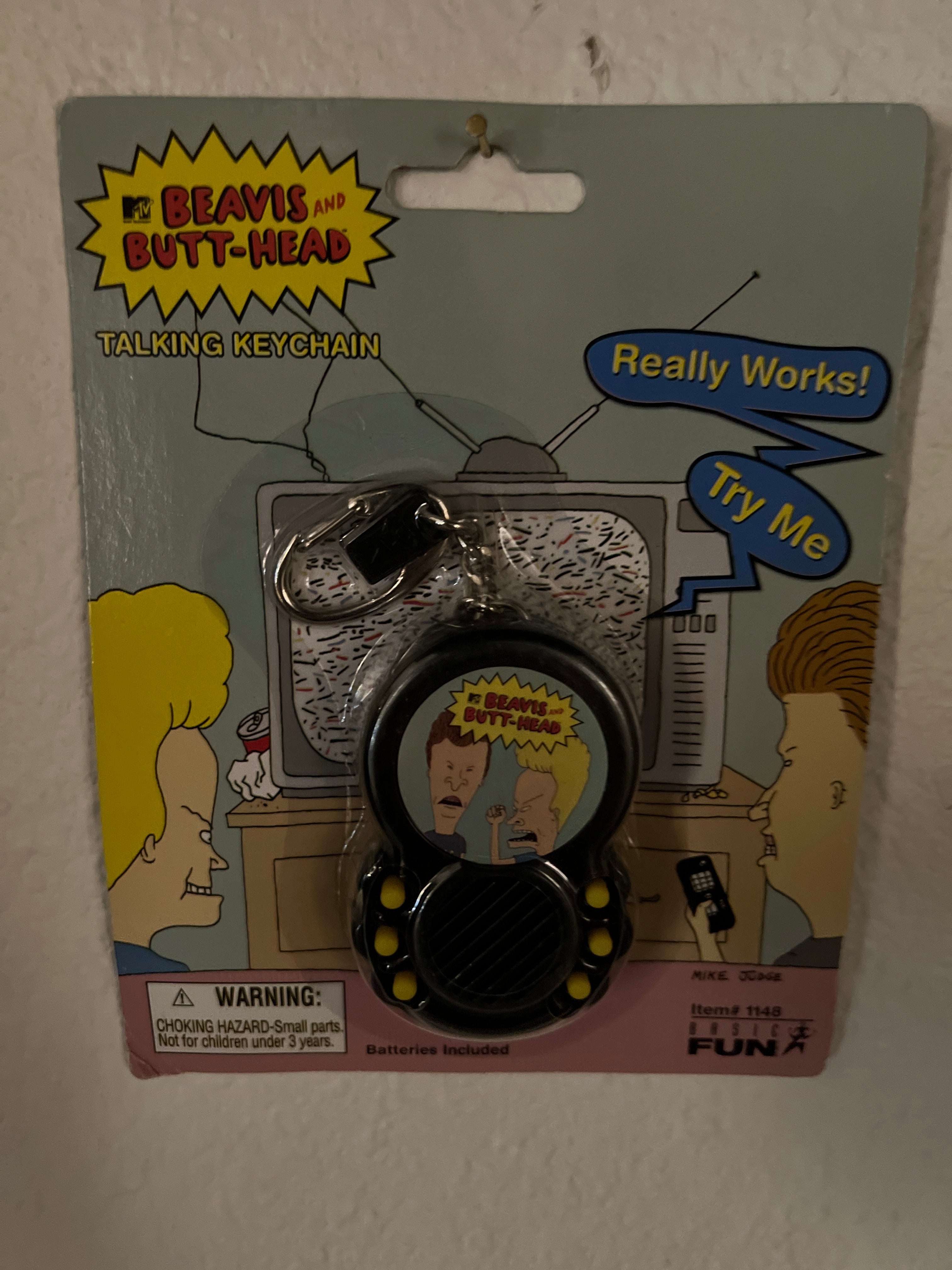 Beavis and Butt-Head Talking Key Chain – Cool Stuff PD