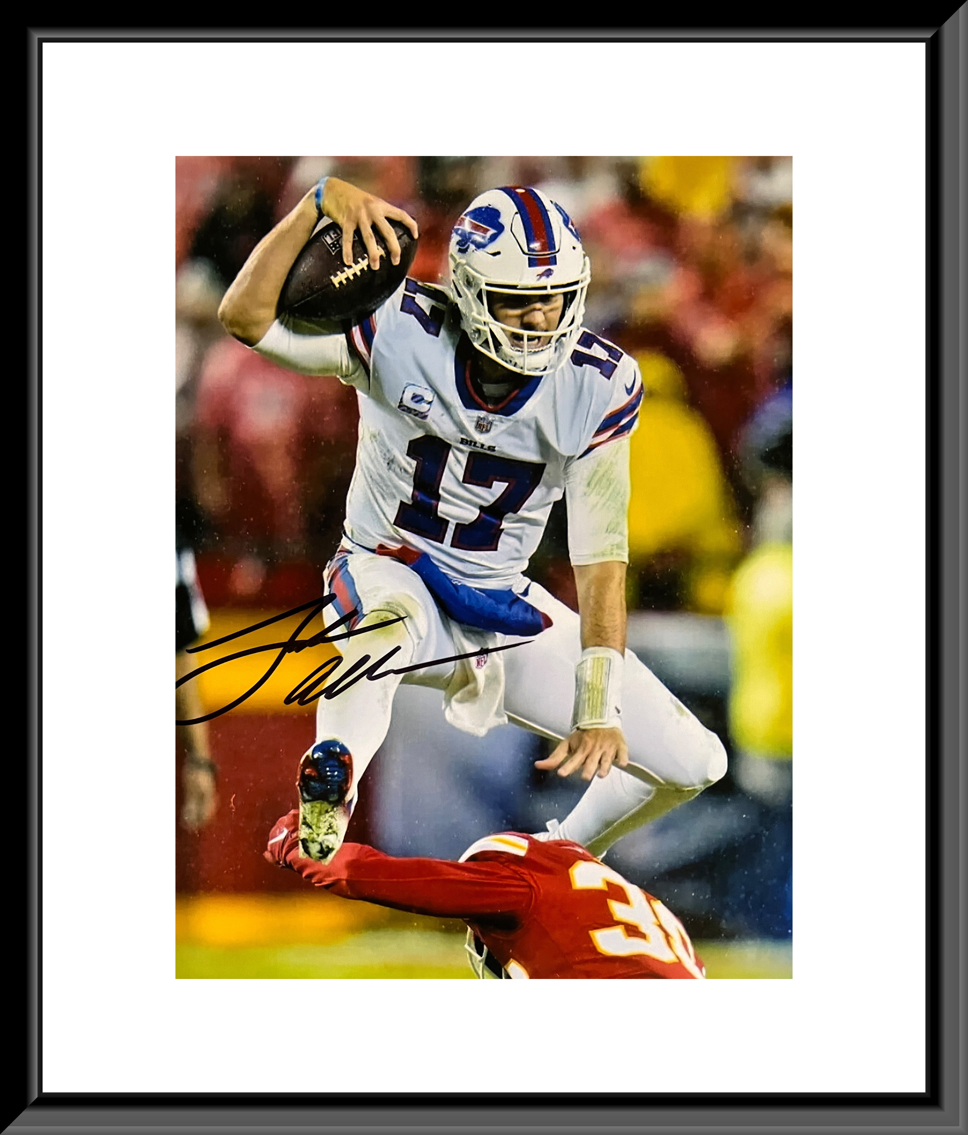 Buffalo Bills Quarterback Josh Allen signed photo