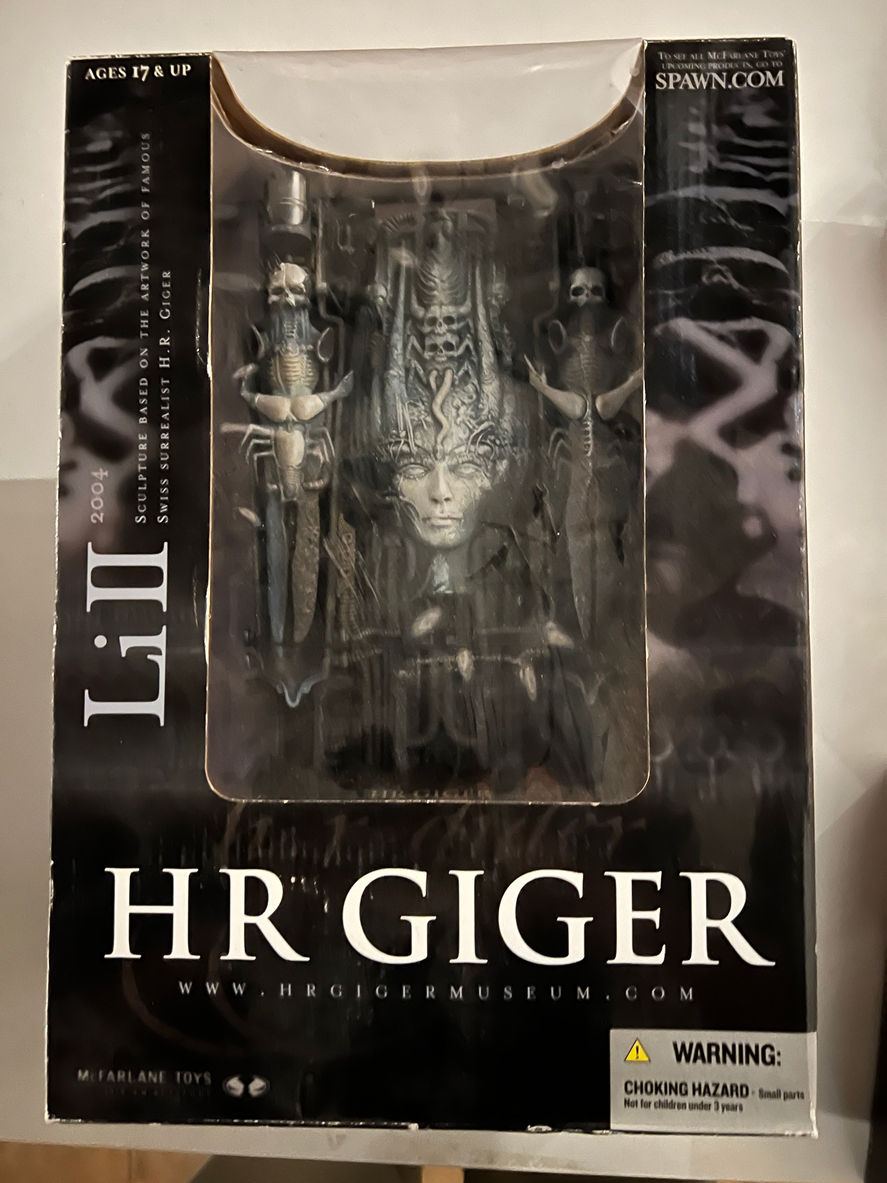 2004 RARE HR GIGER Li II Sculpture McFarlane Grail Piece from HR Giger Museum