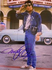 Back to the Future Michael J. Fox signed movie photo