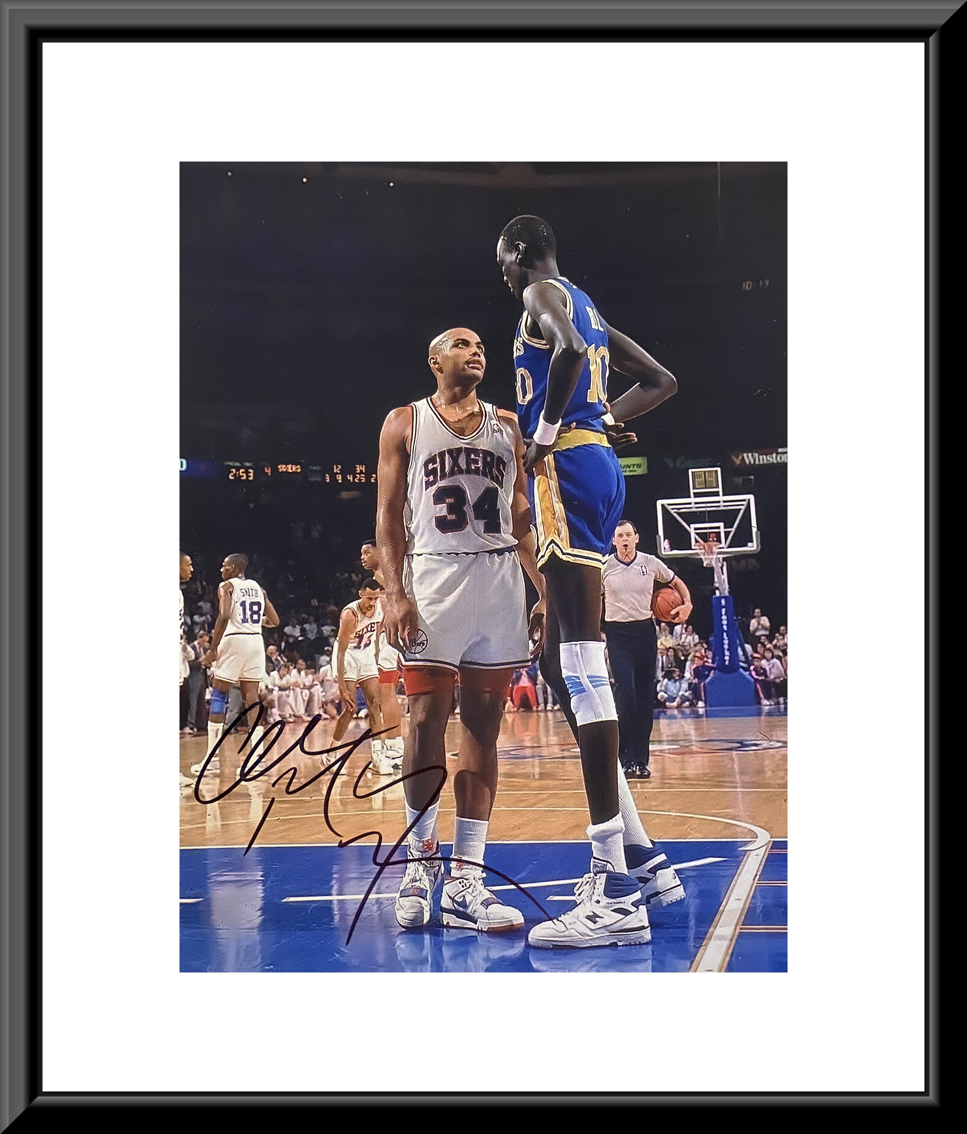 Philadelphia 76ers Charles Barkley signed photo
