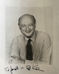 NYC Mayor Ed Koch signed photo