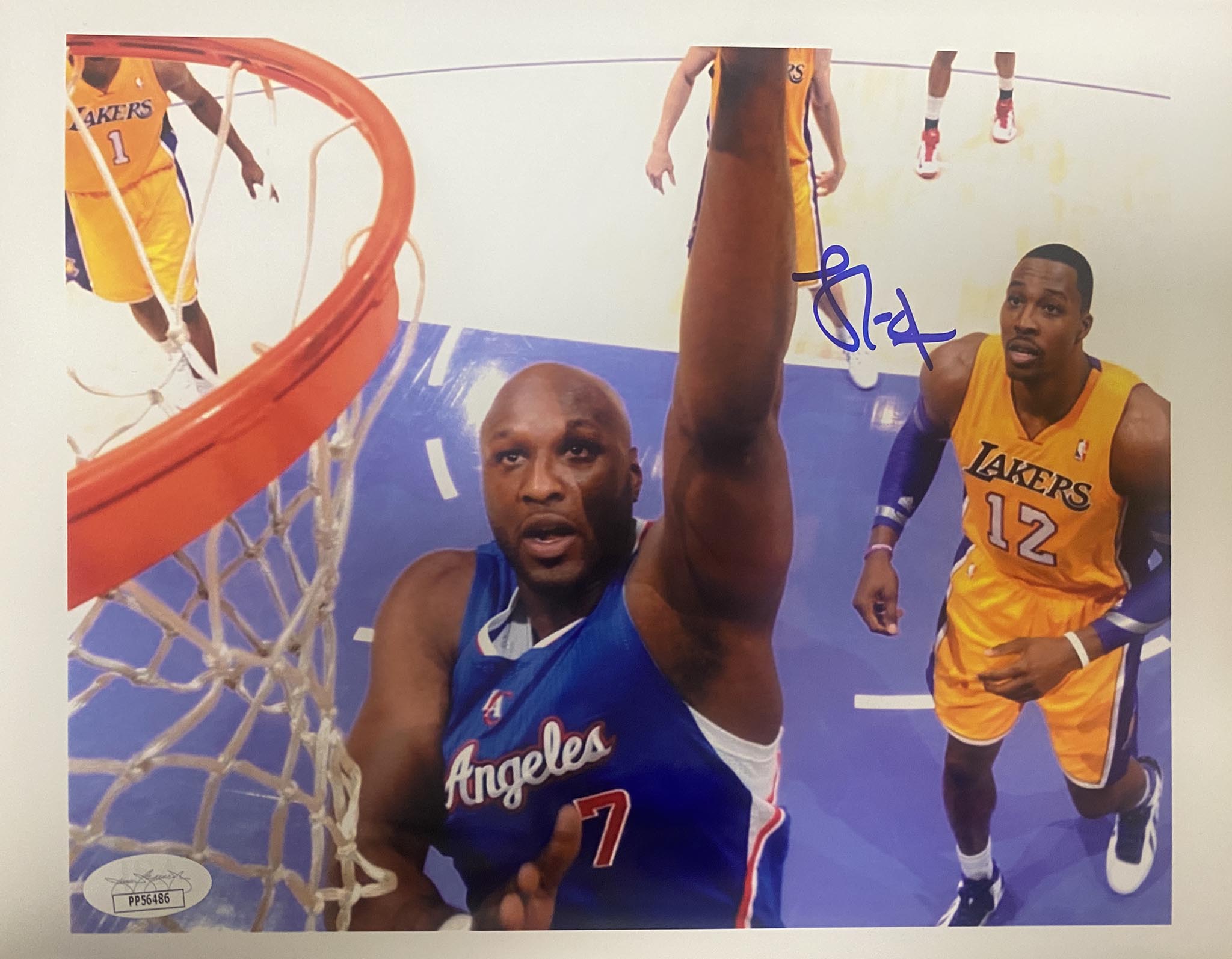 Lamar Odom signed photo