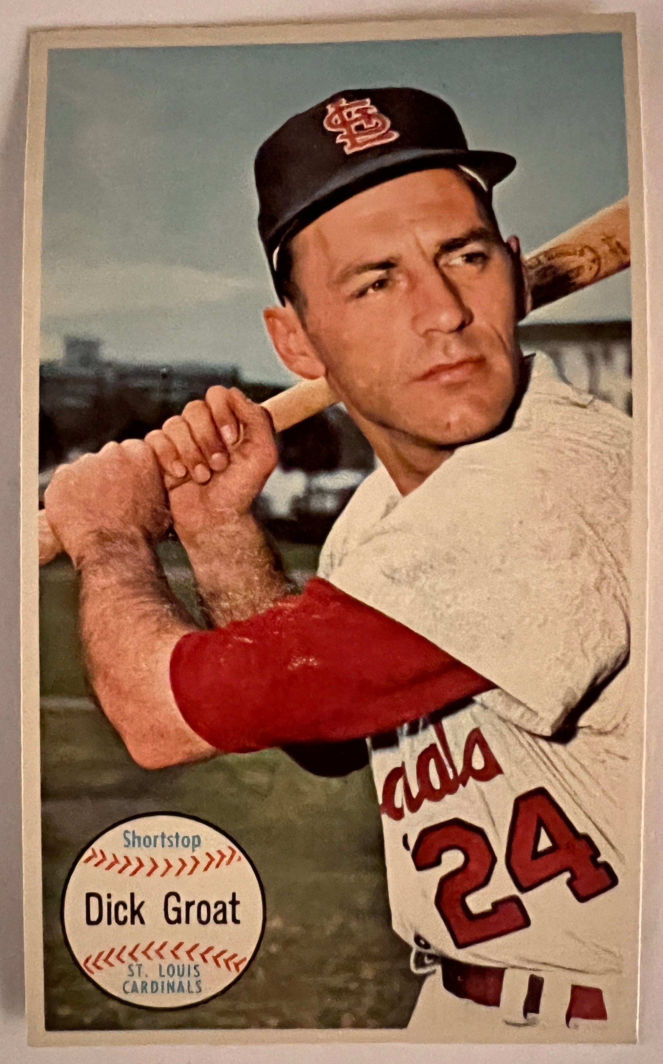 St. Louis Cardinals Dick Groat baseball trading card
