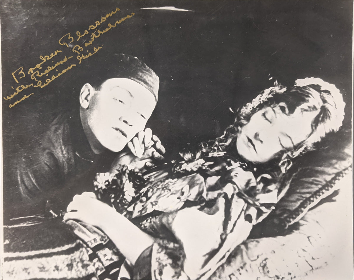 Lillian Gish signed photo