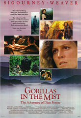 Gorillas in the Mist Original 1988 Vintage One Sheet Poster
