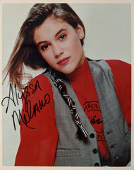 Alyssa Milano signed photo