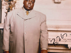 Notorious B.I.G. signed photo