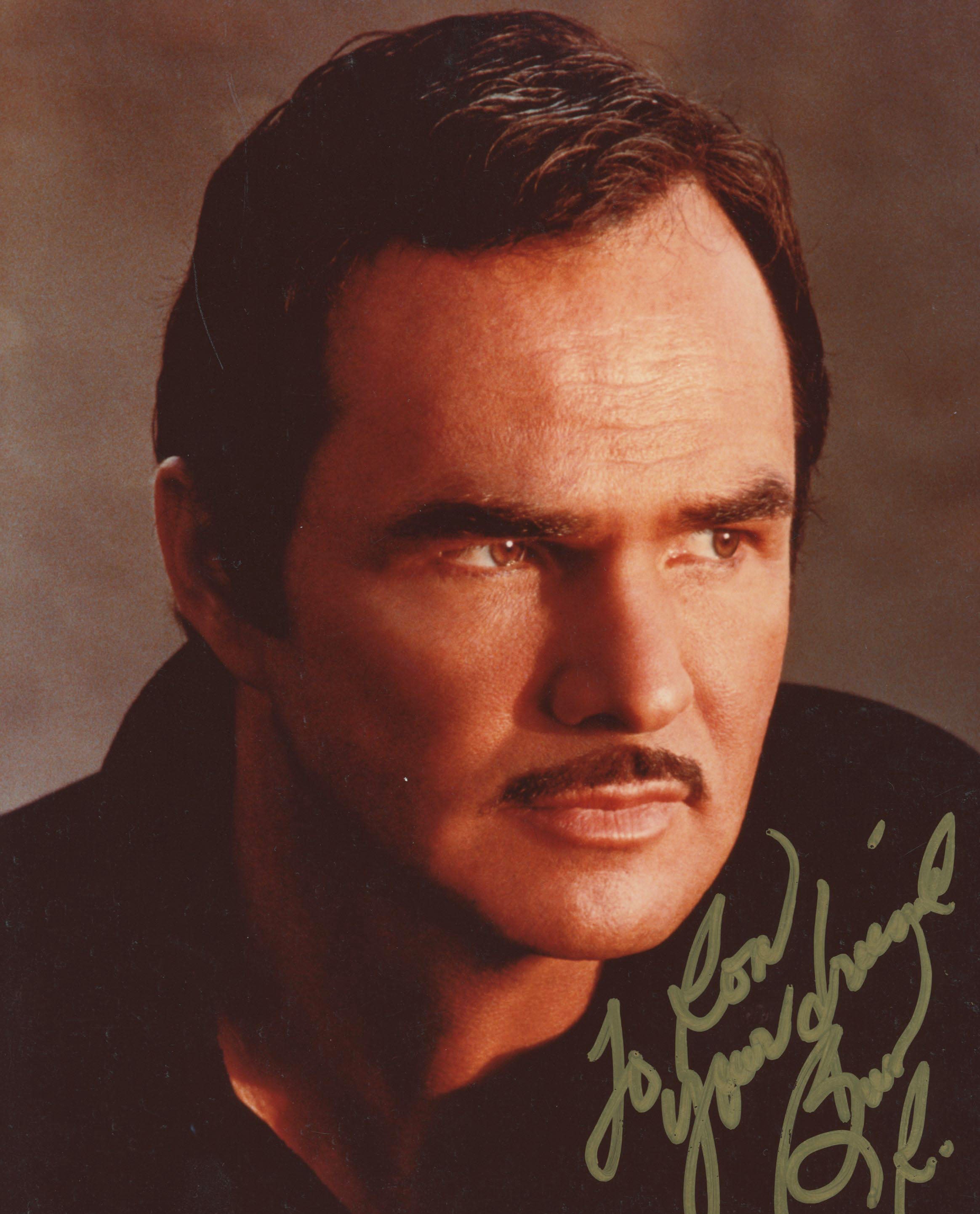 Burt Reynolds signed photo