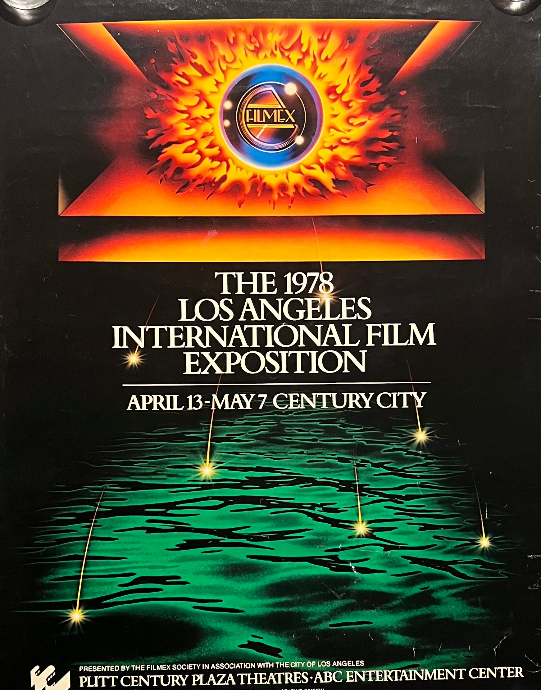 Film X Los Angeles International Film Exposition 1978 original poster