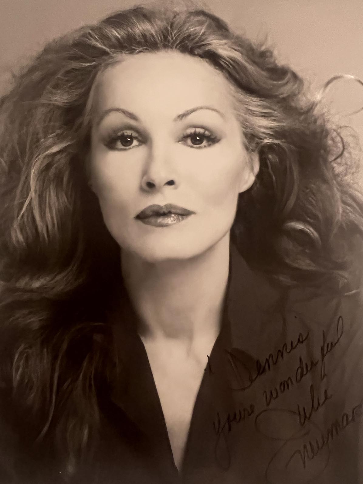 Julie Newmar signed photo