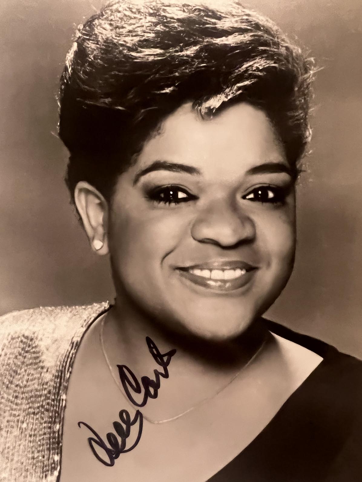 Nell Carter signed photo