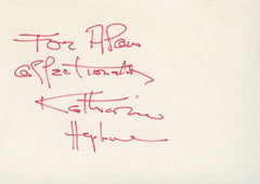 Katharine Hepburn signature cut