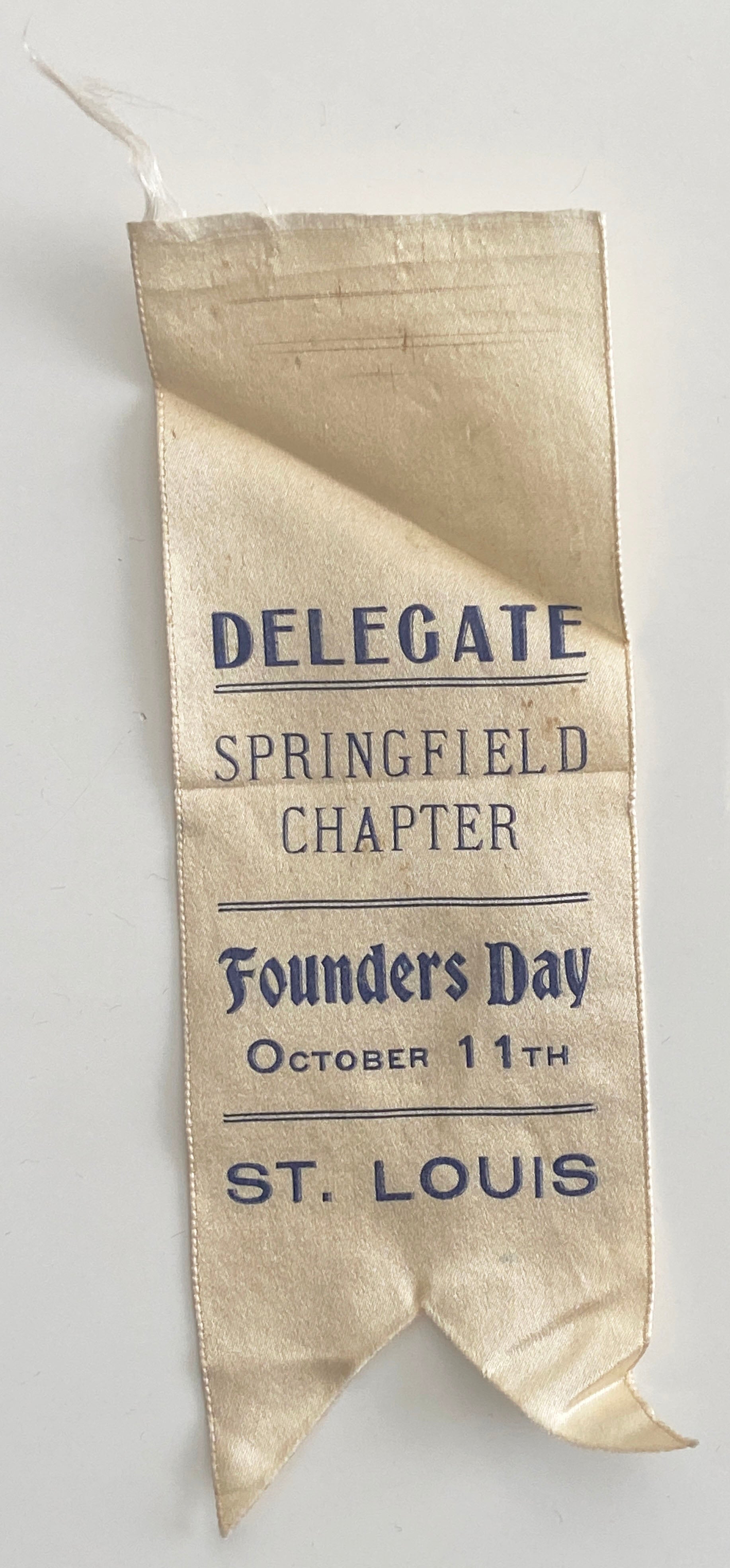 St. Louis Founders Day ribbon